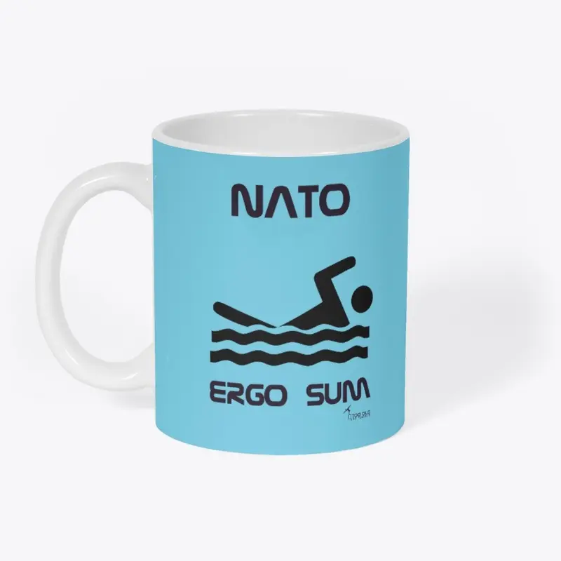 Nato, ergo sum (I swim, therefore I am)